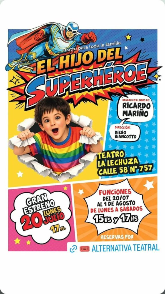 «EL HIJO DEL SUPERHÉROE»: DE PADRES E HIJOS